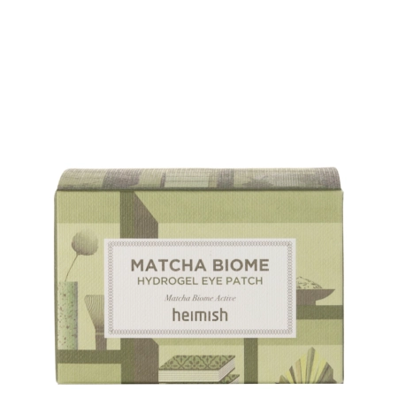 Heimish - Matcha Biome Hydrogel Eye Patch – Raminamosios Hidrogelio Paakių Pagalvėlės su Jeju Žaliosios Arbatos Ekstraktu – 60 vnt.