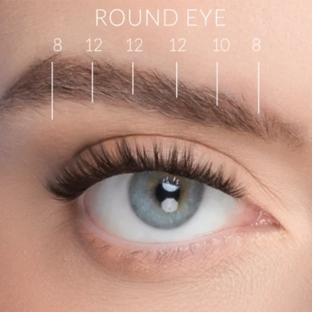 Nanolash - Stick & Go Pre-Glued Lashes - Priklijuojami Blakstienų Kuokšteliai su Klijais - Harmony Short - 1 pak.