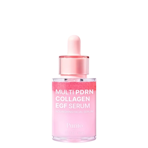 Purito Seoul - Multi PDRN Collagen EGF Serum - Maitinamasis Veido Serumas - 30ml