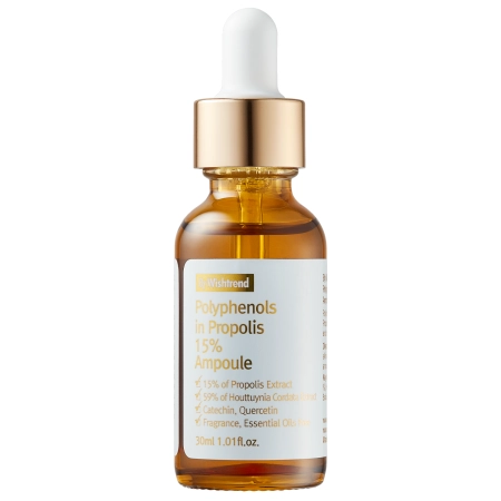 By Wishtrend - Propolis Energy Calming Ampoule - Raminamasis Serumas Ampulėje su Propolio Ekstraktu - 30ml 