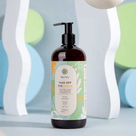 HairTry - Take Off The Sebum - Valomasis Šampūnas - 500ml