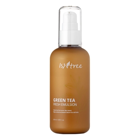 Isntree - Green Tea Fresh Emulsion - Gaivinamoji Žaliosios Arbatos Emulsija - 120ml