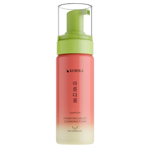 KORIKA - SuperFruits Hydrating Velvet Cleansing Foam - Drėkinamosios Veido Prausimosi Putos - 150ml