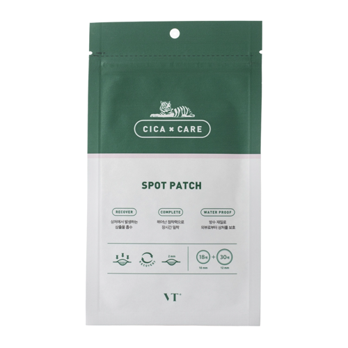VT Cosmetics - CICA Spot Patch – Raminamieji Pleistrai nuo Spuogų – 48 vnt.