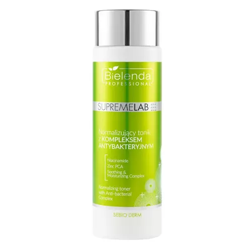 Bielenda Professional - Supremelab - Sebio Derm - Normalizing Toner with Anti-Bacterial Complex - Normalizuojantis Tonikas su Antibakteriniu Kompleksu - 200ml
