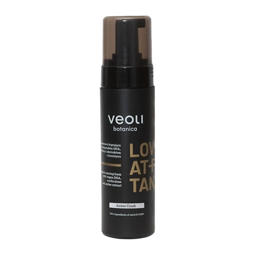 Veoli Botanica - Love At First Tan - Amber Crush - Ekspresinės Kūno Putos Suteikiančios Įdegio Efektą - 200ml
