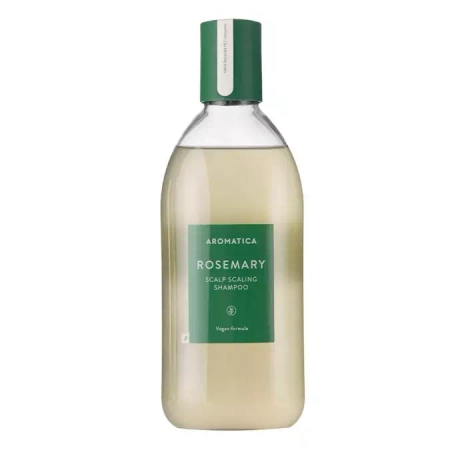 Aromatica - Rosemary Scalp Scaling Shampoo - Valomasis Rozmarinų Šampūnas - 400 ml