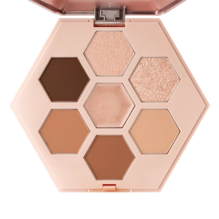 ELROEL - Barely Mood Shadow Palette - Akių Šešėlių Paletė - 01 Brown Mauve - 8,1g