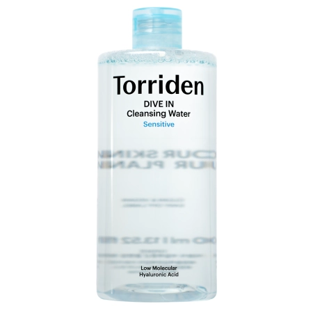 Torriden - Dive In - Low Molecular Hyaluronic Acid Cleansing Water - Drėkinamasis Micelinis Vanduo - 400ml