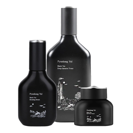 Pyunkang Yul - Black Tea Line Gift Set - Stangrinamasis Kosmetikos Rinkinys