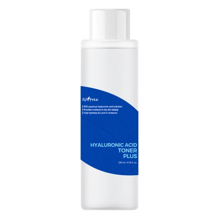 Isntree - Hyaluronic Acid Toner Plus – Drėkinamasis Tonikas su Hialurono Rūgštimi – 200 ml