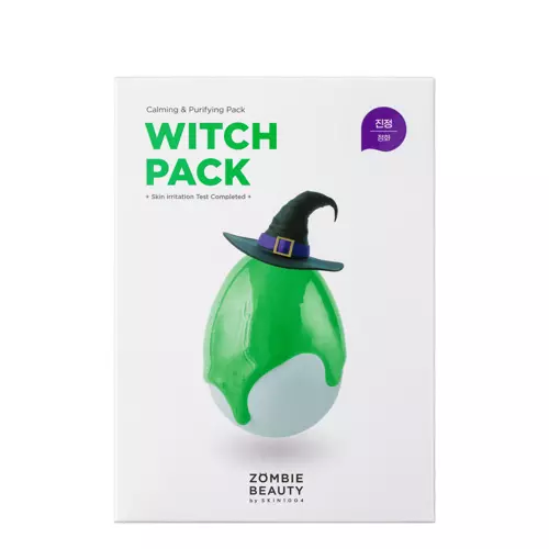 ZOMBIE BEAUTY by SKIN1004 - Witch Pack - Giliai Valanti Kaukė su Žaliąja Arbata - 8 vnt. x 15g