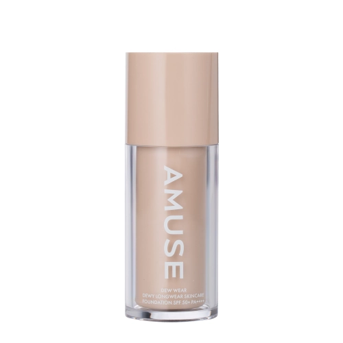 Amuse - Dew Wear Foundation SPF50 PA++++ - Makiažo Pagrindas Gelio Konsistencijos - 03 Honey - 35ml