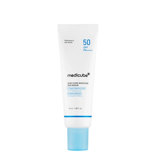 Medicube - Zero Pore Hydrating Sun Serum - Drėkinamasis Apsauginis Serumas Nuo Saulės Sutraukiantis Poras - 50ml