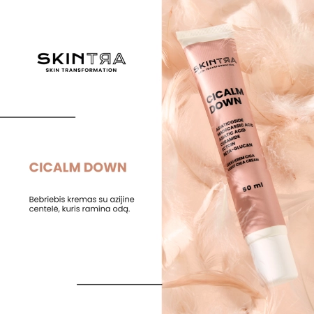 SkinTra - Cicalm Down - Lengvas Cica Kremas - 50ml