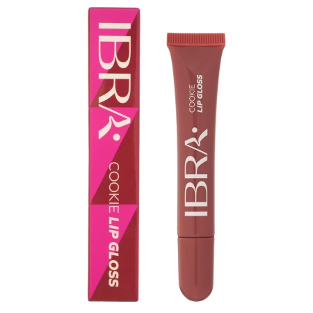 Ibra Makeup - Maitinamasis Lūpų Blizgis - Cookie Lip Gloss - 10ml