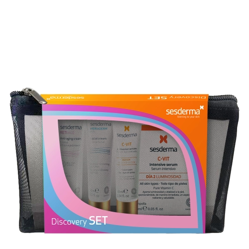 Sesderma - Discovery Set - Bestselerių Rinkinys - Mini - 10ml+10ml+15ml+1,5ml+1,5ml