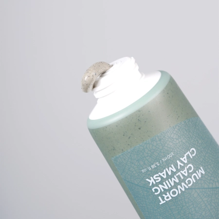 Isntree - Real Mugwort Calming Clay Mask – Molio Kaukė su Kiečiu – 100 ml