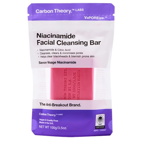 Carbon Theory - VaPOREize Cleansing Bar - Valomasis Muilas su Niacinamidu - 100g