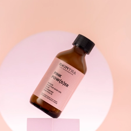 SkinTra - Pink Pow(d)er - Daugiafunkcinė Valanti Enzimatinė Molinė Pudra - 40g