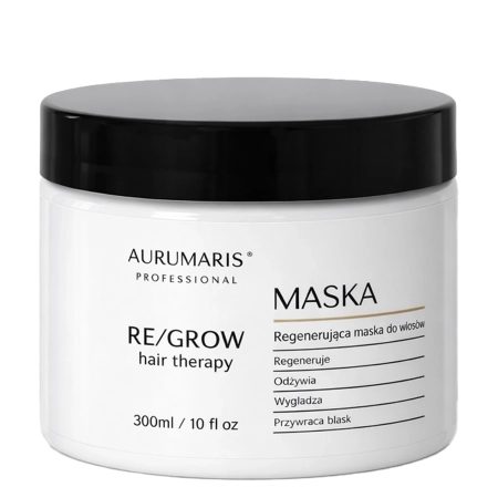 Aurumaris - Re/Grow Hair Therapy - Trichologinė Regeneruojanti Kaukė Plaukams - 300ml