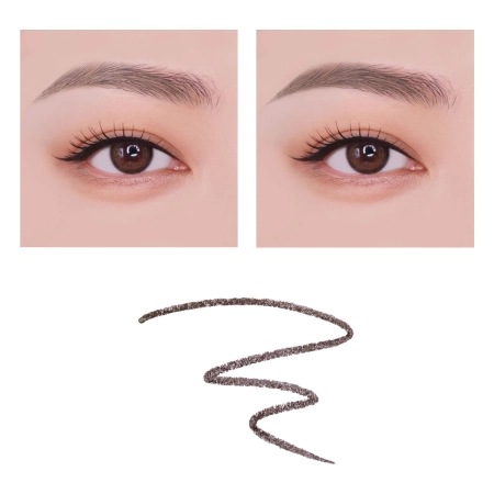 Unleashia - Shaper Defining Eyebrow Pencil - Antakių Pieštukas - 1 Oatmeal Brown - 0.025g