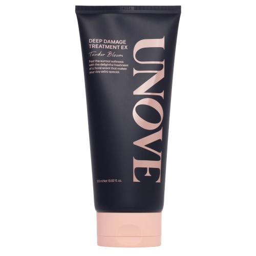 Unove - Deep Damage Treatment EX - Giliai Pažeistų Plaukų Kuracija - Tender Bloom - 320ml