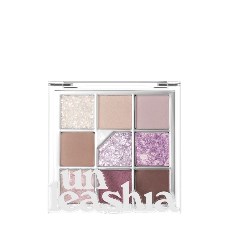 Unleashia - Glitterpedia Eye Palette - Veganiškų Akių Šešėlių Paletė - 4 All of Lavender Fog - 6,6g