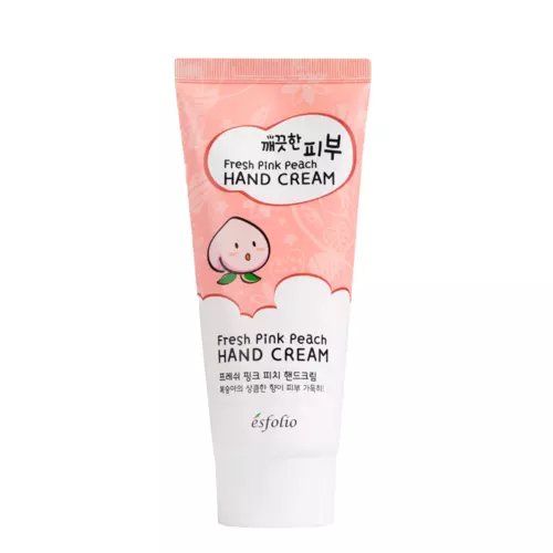 Esfolio - Fresh Pink Peach Hand Cream - Gaivinamasis Persikų Rankų Kremas - 100ml