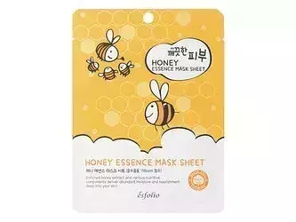 Esfolio - Pure Skin Honey Essence Mask Sheet - Lakštinė Veido Kaukė su Medumi - 25ml