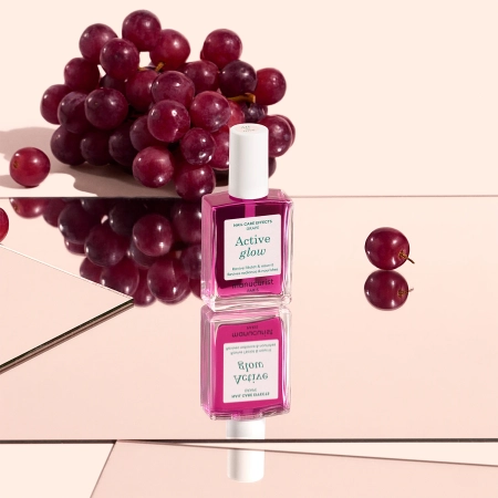 Manucurist - Active - Active Glow - Puoselėjamasis Nagų Lakas 2in1 - Grape - 15ml