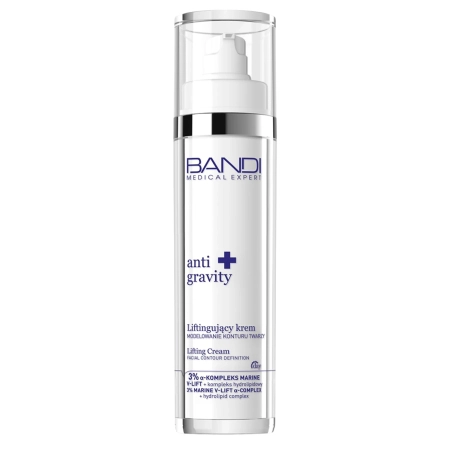 Bandi - Anti Gravity - Liftinguojantis Kremas Veido Kontūro Modeliavimui - 50 ml