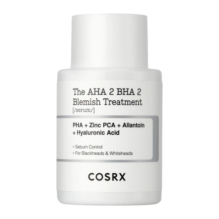 COSRX - The AHA 2 BHA 2 Blemish Treatment Serum - Serumas su AHA BHA PHA Rūgštimis - 50g