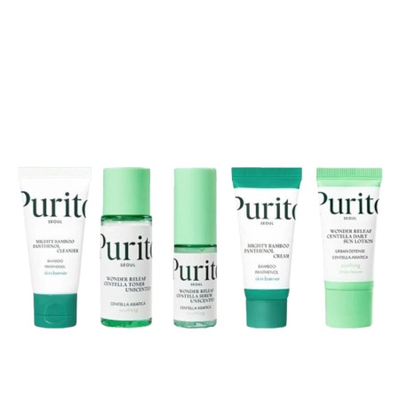 Purito Seoul - Best Kit - Veido Odos Priežiūros Rinkinys