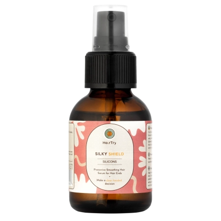HairTry - Silky Shield - Apsauginis Glotninamasis Serumas Plaukų Galiukams - 50ml