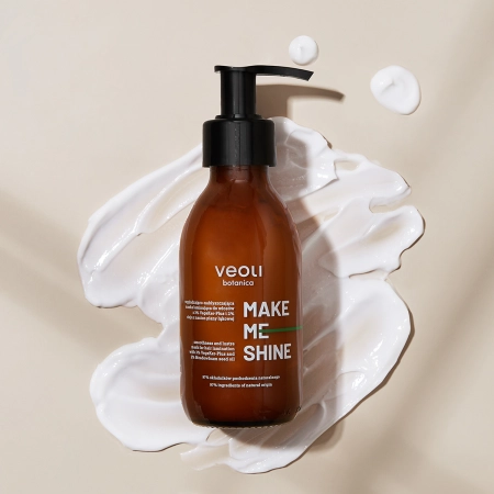 Veoli Botanica - Make Me Shine - Glotninamoji ir Blizgesio Suteikianti Laminuojanti Plaukų Kaukė - 140ml