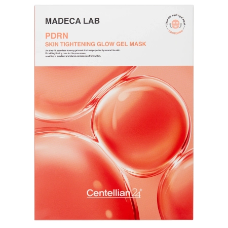 Centellian24 - PDRN Skin Tightening Glow Gel Mask - PDRN Gelinių Veido Kaukų Rinkinys - 5x22ml