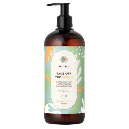 HairTry - Take Off The Sebum - Valomasis Šampūnas - 500ml