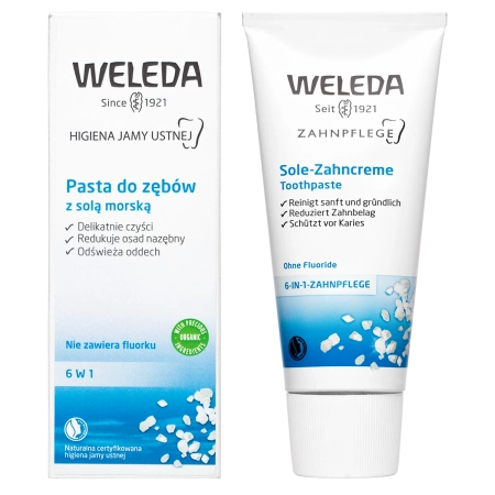 WELEDA - Dantų Pasta su Jūros Druska - 75ml