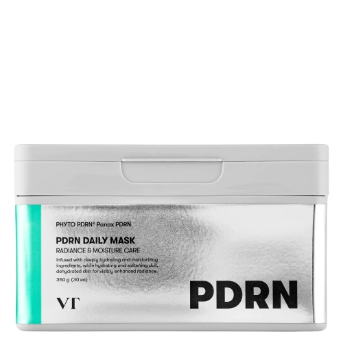 VT Cosmetics - PDRN Daily Mask Set - Drėkinamųjų ir Skaistinančių Lakštinių Kaukų Rinkinys - 30vnt/350g