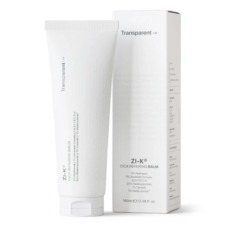 Transparent Lab - ZI-K Cica Repairing Balm - Regeneruojantis Balzamas Veidui ir Kūnui - 100ml