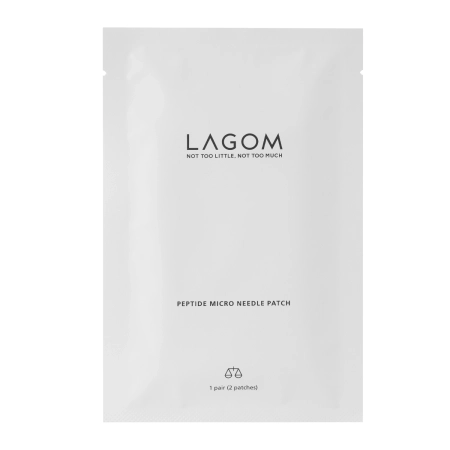 Lagom - Peptide Micro Needle Patch - Mikro Adatiniai Stangrinamieji Pleistrai - 8 vnt 