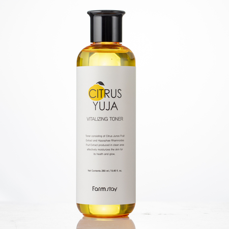 Farmstay - Citrus Yuja Vitalizing Toner - Veido Tonikas su Yuzu Vaisių Ekstraktu - 280ml