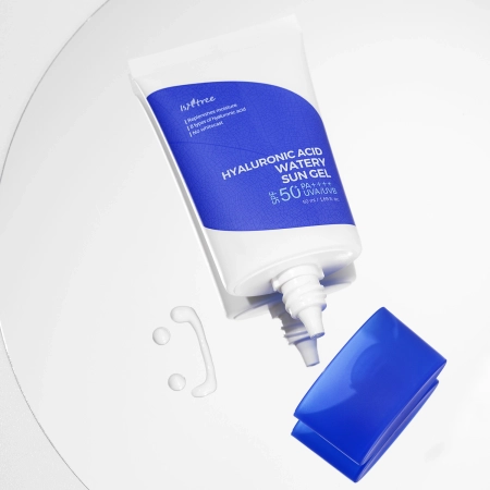 Isntree - Hyaluronic Acid - Watery Sun Gel SPF50+/PA++++ - Lengvas Apsauginis Kremas Veidui - 50ml