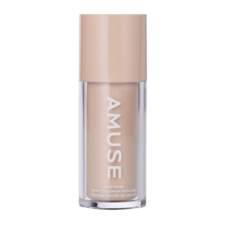 Amuse - Dew Wear Foundation SPF50 PA++++ - Makiažo Pagrindas Gelio Konsistencijos - 03 Honey - 35ml