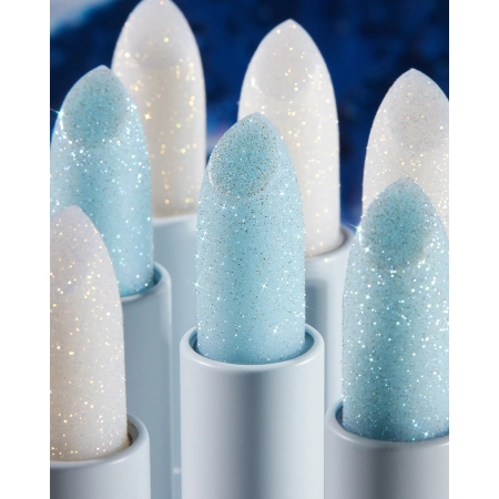 Unleashia - Glacier Vegan Lip Balm - Drėkinamasis Lūpų Balzamas su Blizgučiais - Nr.2 Blue Lagoon - 3,3g
