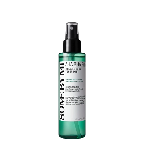 Some By Mi - AHA BHA PHA Miracle Body Toner Mist - Kūno Tonikas-Migla - 140ml