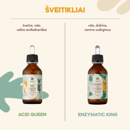HairTry - Acid Queen - Trichologinis Rūgštinis Galvos Odos Šveitiklis - 100ml