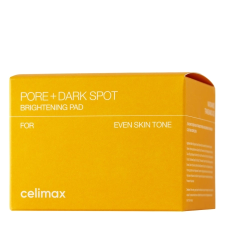 Celimax - Pore+Dark Spot Brightening Pad - Šviesinantys Veido Padeliai - 40vnt.