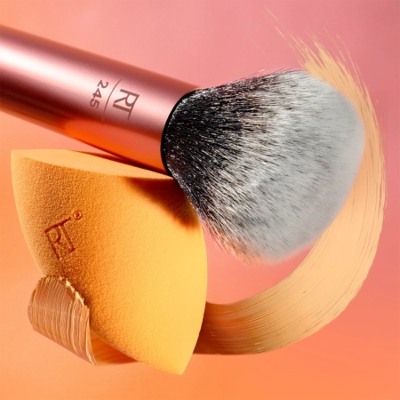 Real Techniques - Everything Face Brush - Daugiafunkcinis Veido Šepetėlis - 1vnt.